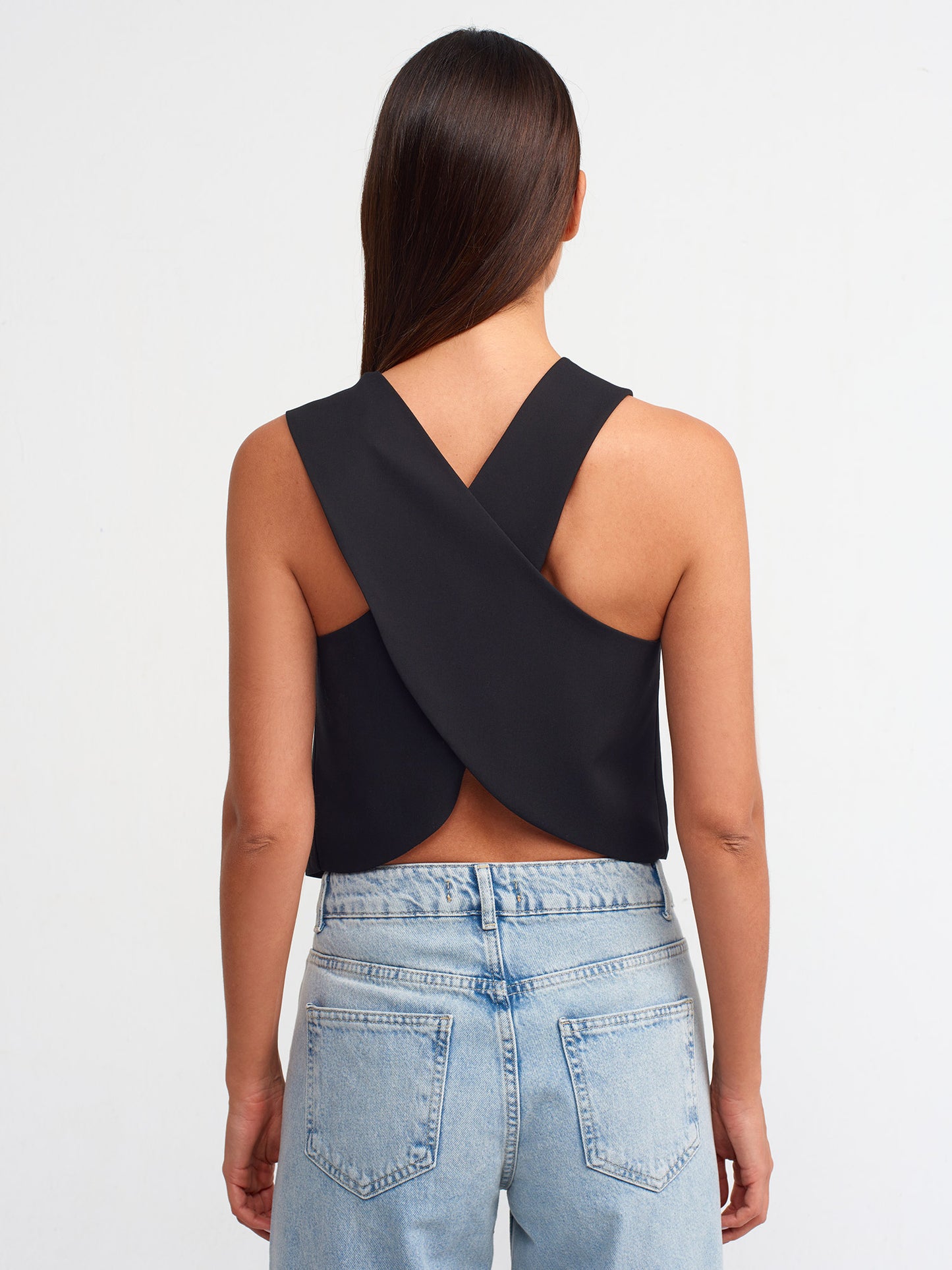 Vest With Back Detail