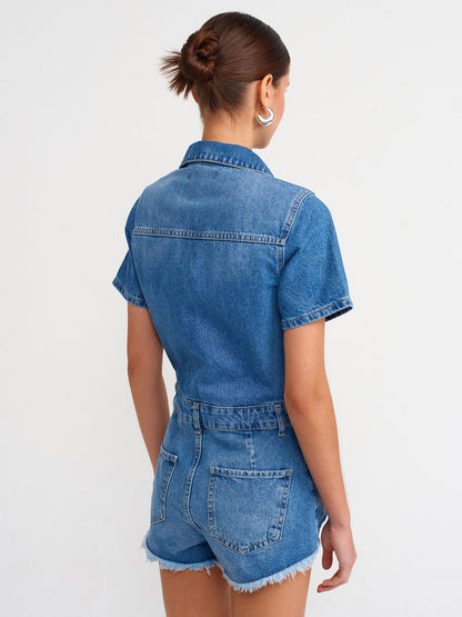 Denim Playsuit