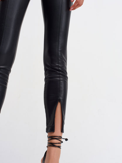 Faux Leather Leggings