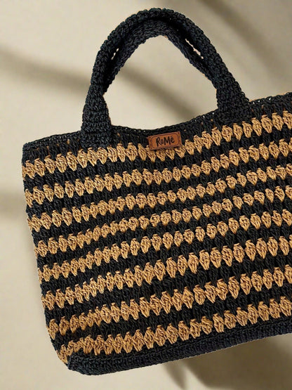 Handmade Straw Tote Bag