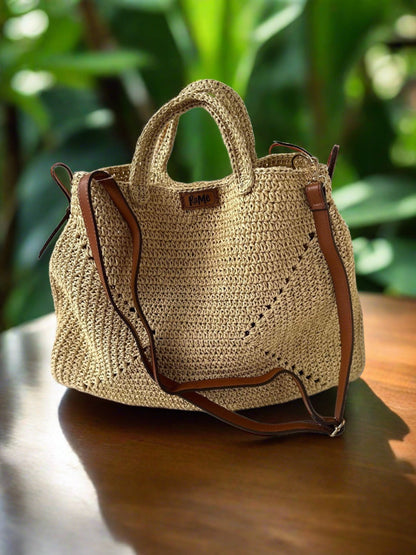 Handmade Straw Handbag