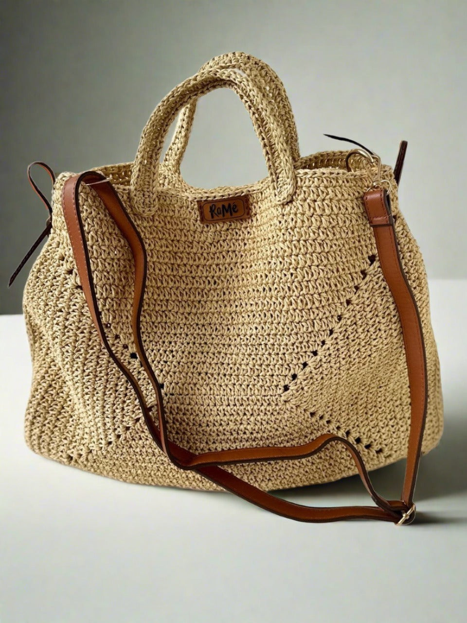 Handmade Straw Handbag