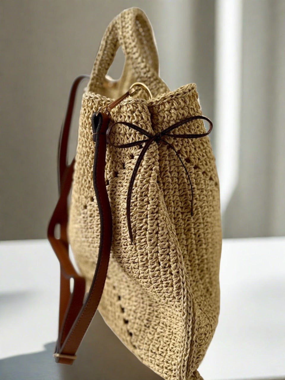 Handmade Straw Handbag