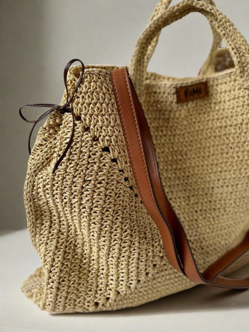 Handmade Straw Handbag