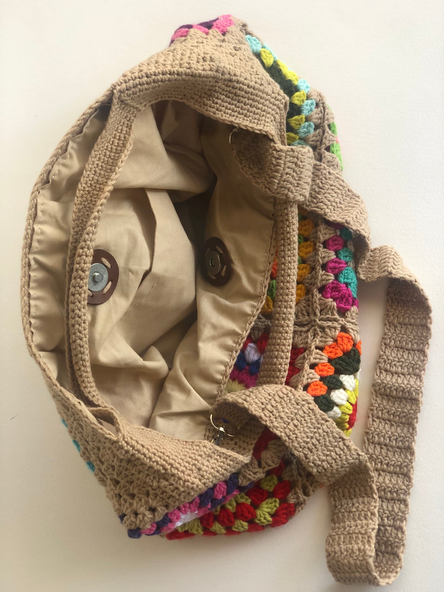 Handmade Granny Square Bag