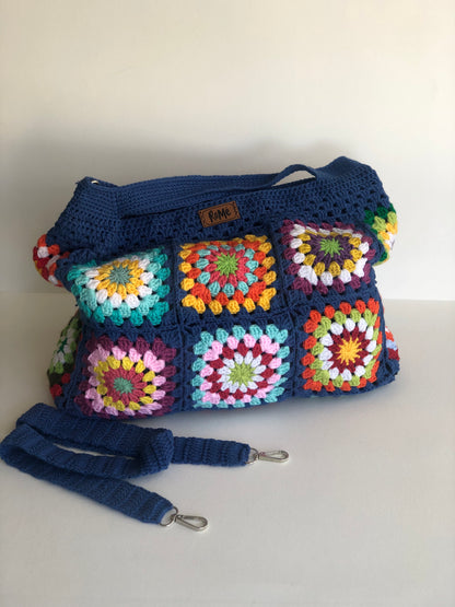 Handmade Granny Square Bag