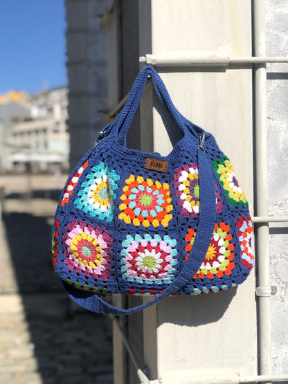 Handmade Granny Square Bag