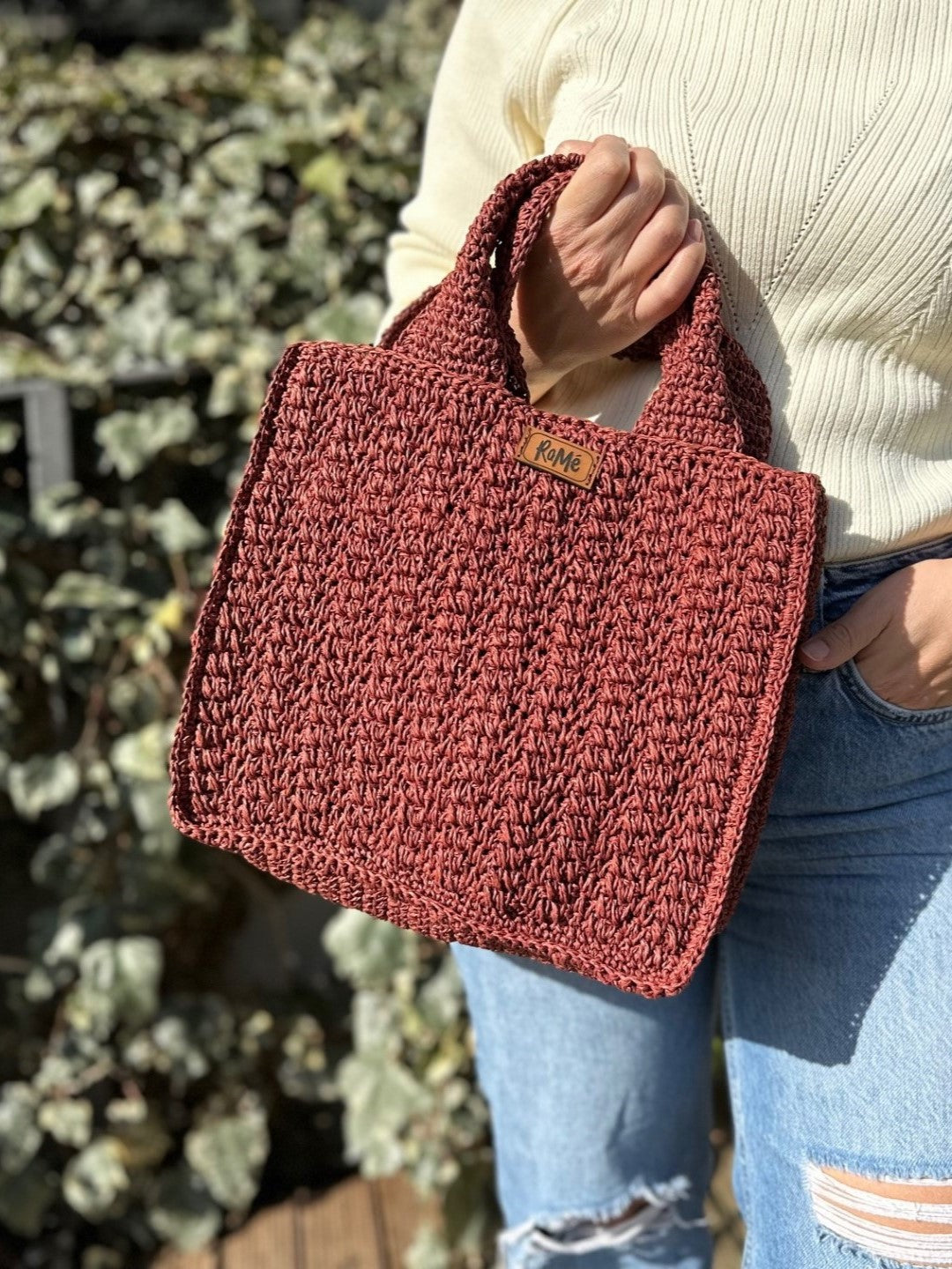 Handmade Straw Bag