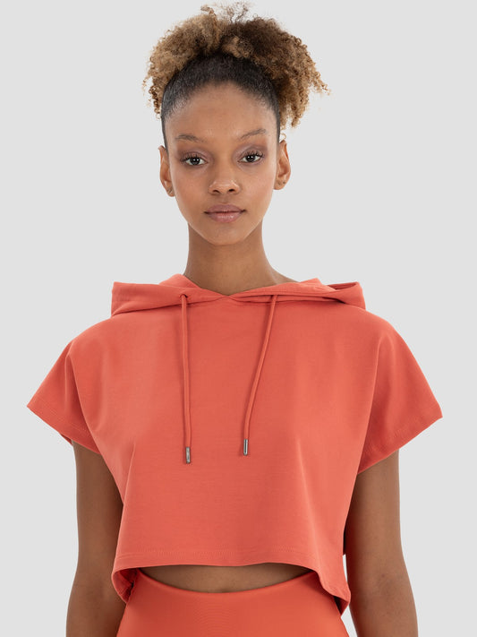 Alice Hooded Crop Hoodie