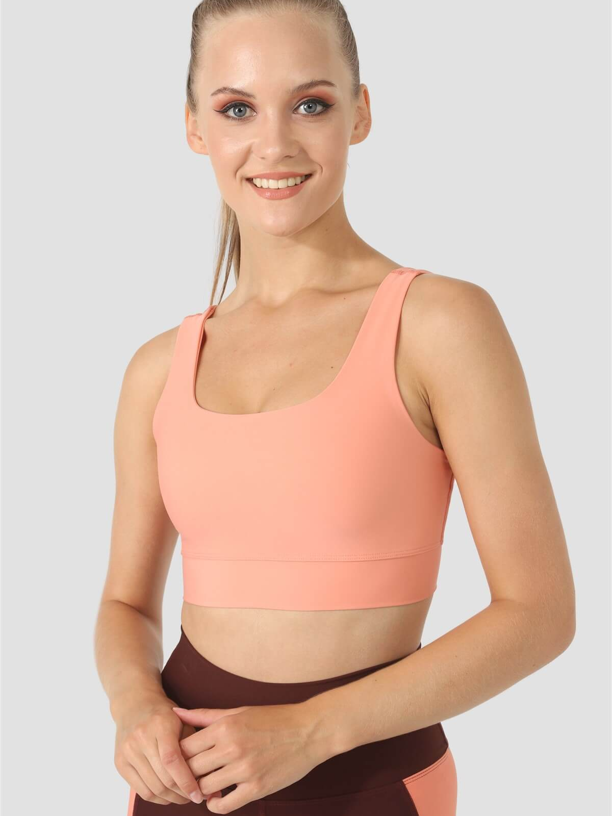 Square Neck Sports Bra