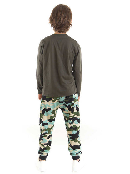 Camo Guitar Tracksuit Set - Kids