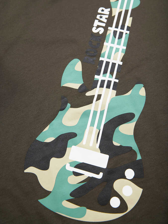 Camo Guitar Tracksuit Set - Kids