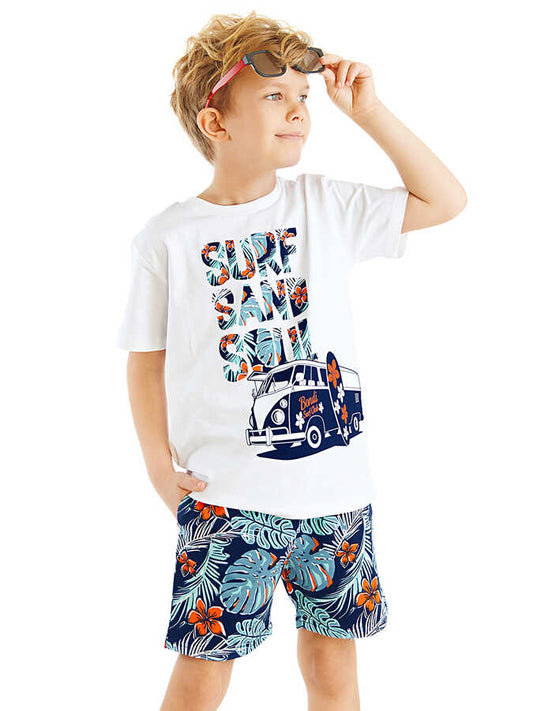 Surf T-shirt & Shorts Set - Kids