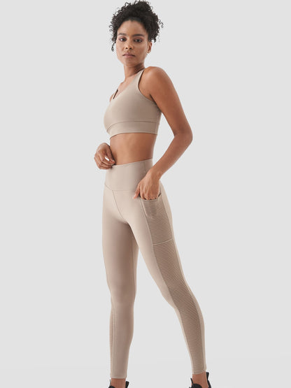 Wawel Mesh Detailed Leggings