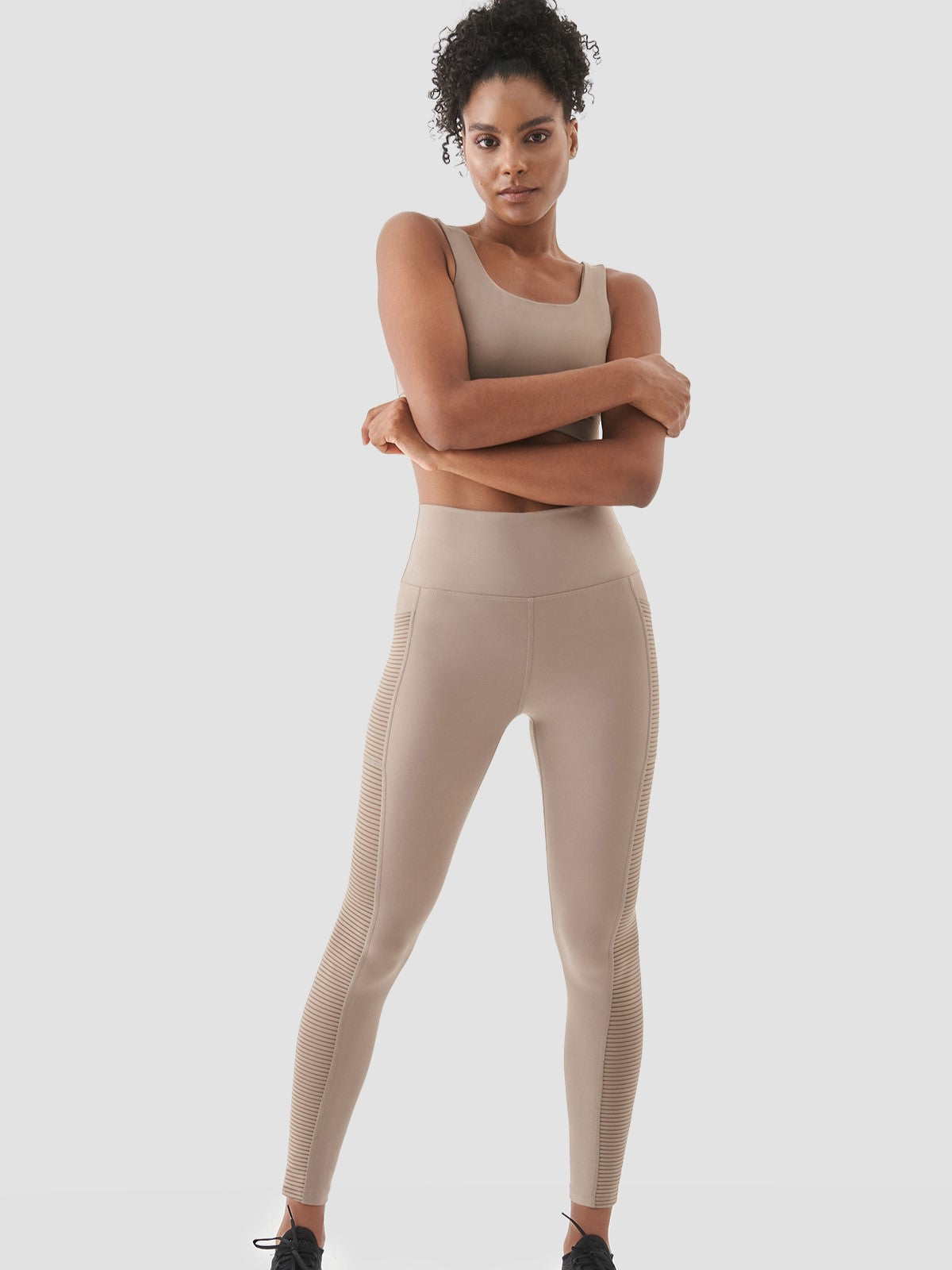 Wawel Mesh Detailed Leggings